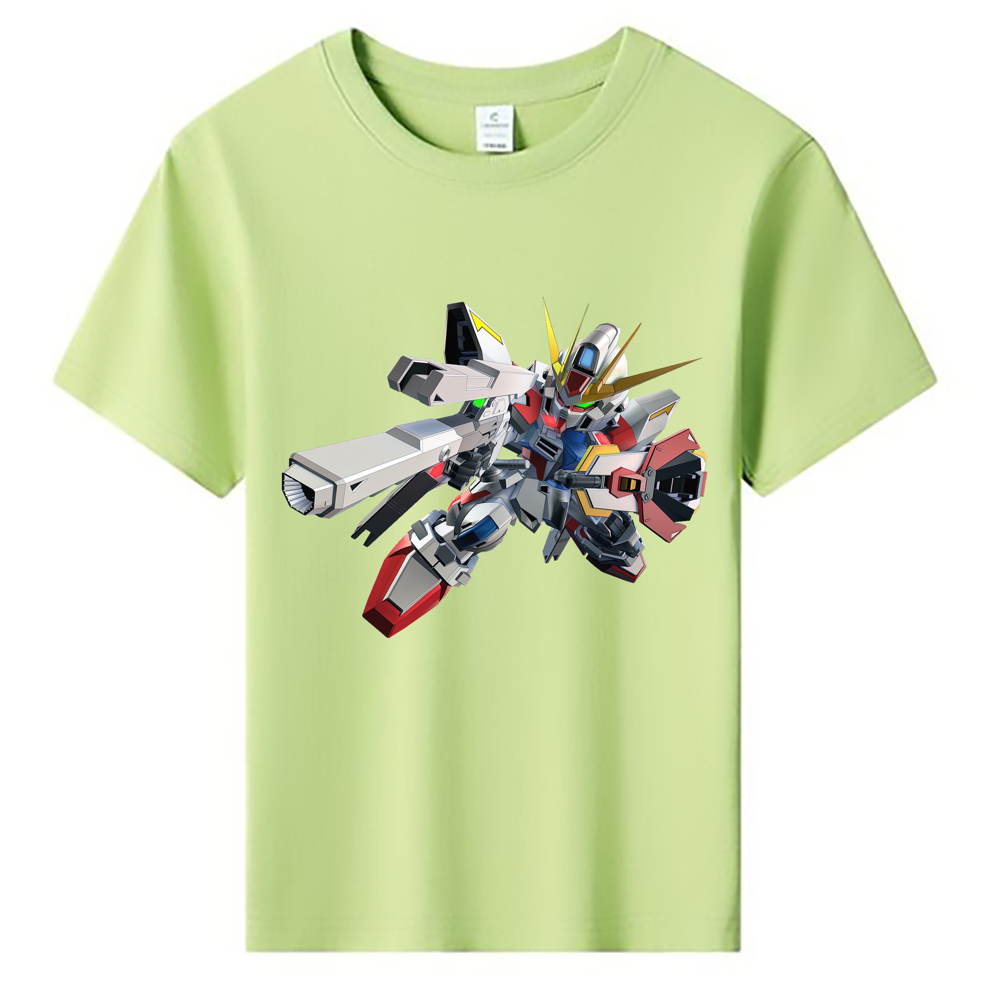 （画像用） 機動戦士ガンダム Mobile Suit Gundam 綿100％キッズTシャツ（フロントプリント）